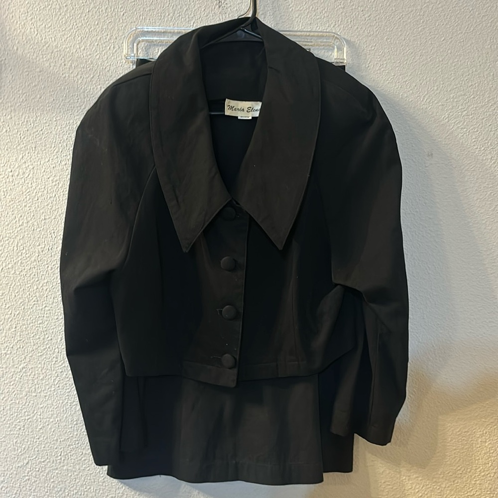 VTG Maria Elena two piece set jacket with skirt size small
